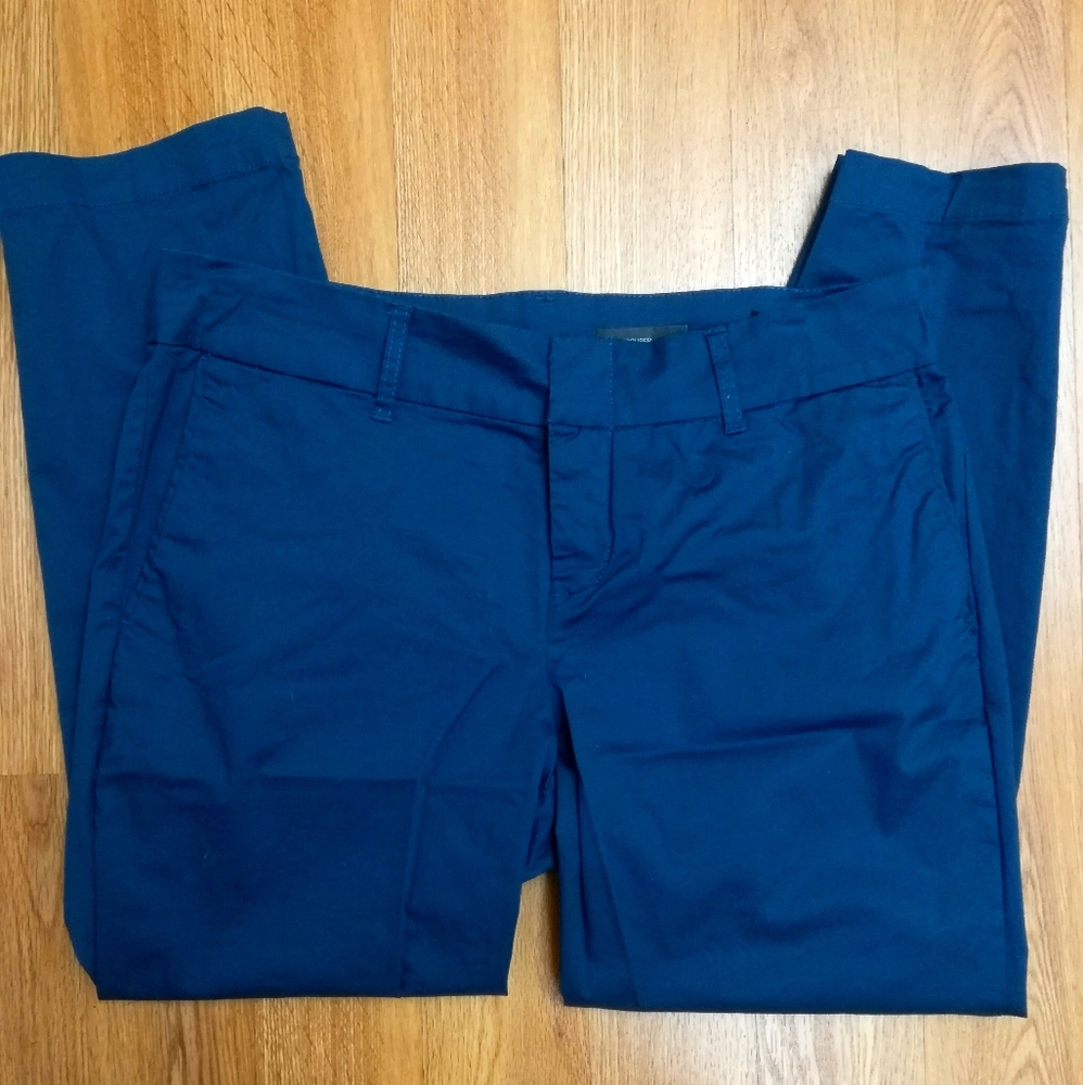 Kut from the Kloth Crop Trouser Blue Size 8